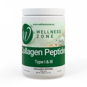 Collagen Peptides Type I & III Supplement (350g, 12.3oz)