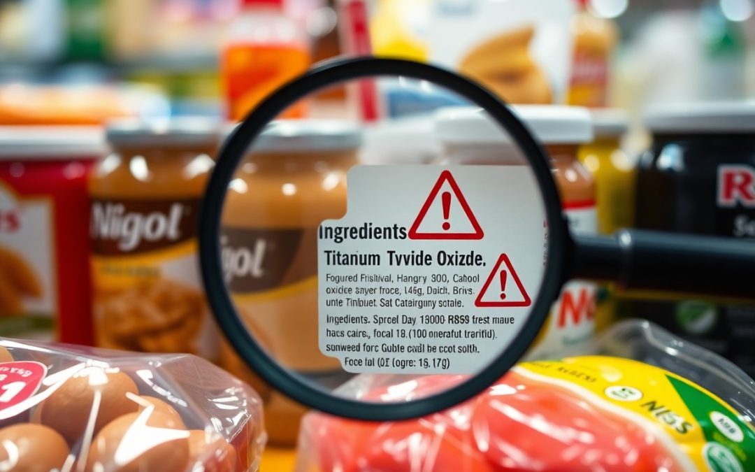 Titanium Dioxide in Food: Uses, Safety, Common Sources, Names, and How to Avoid It