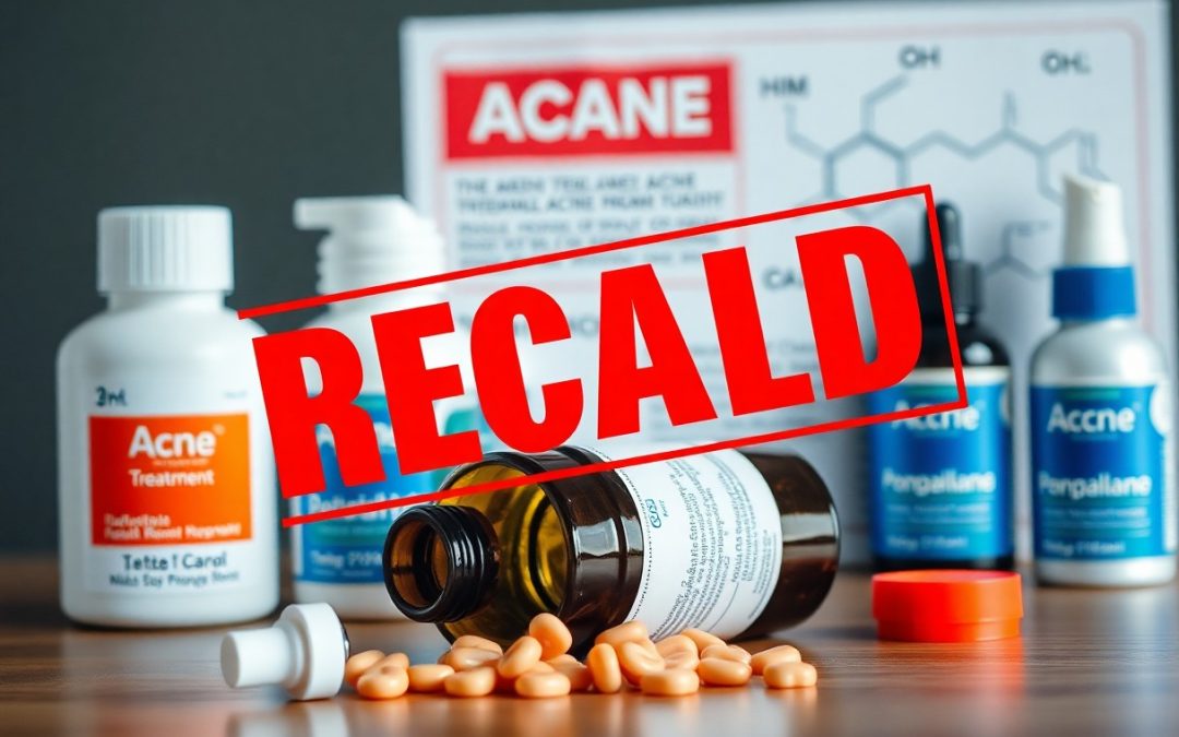 Acne Products Recalled for Benzene Contamination