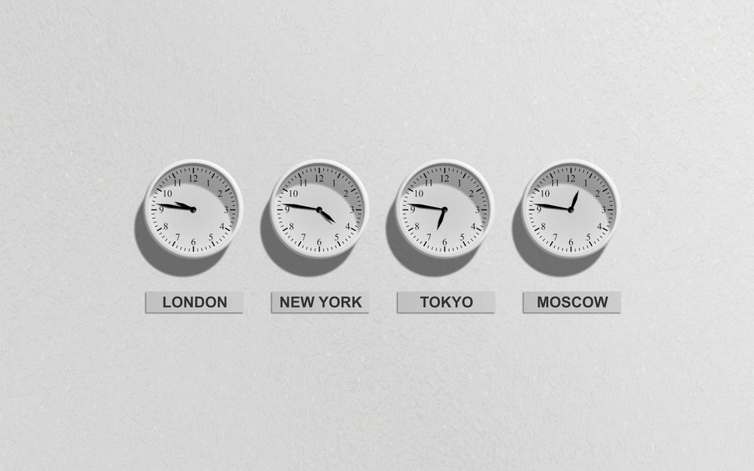 london new york tokyo and moscow clocks